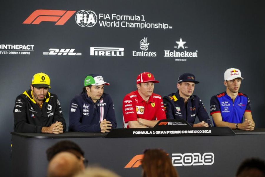 Mexican GP Drivers' Conference
